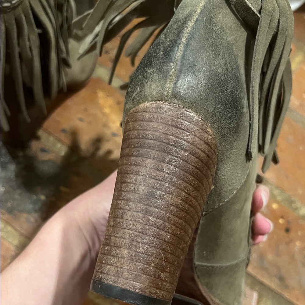 Frye Women's Parker Fringe Boots - Picture 9 of 14